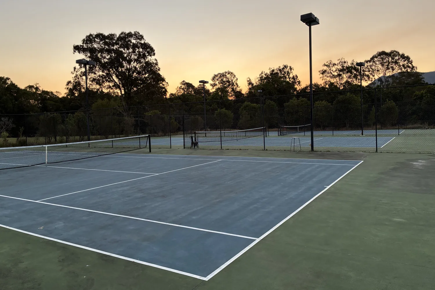 Country Tennis at City Chicks Farm and Cafe, Samford Valley